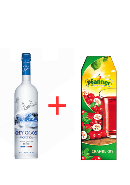 Grey Goose + Cranberry
